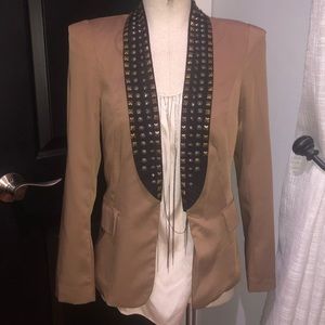 Studded women’s blazer